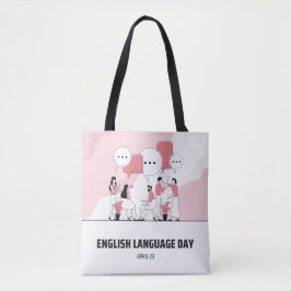 Bolsa Tote Dia da Língua Inglesa