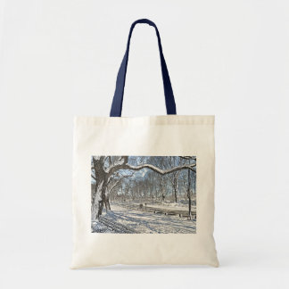 Bolsa Tote Dia da Neve no Central Park