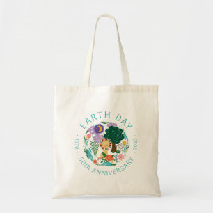 Bolsa Tote Dia da Terra 2020 50º aniversário da Foca Lion &