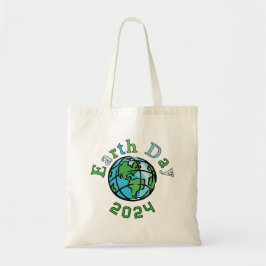 Bolsa Tote Dia da Terra 2024 Canvas