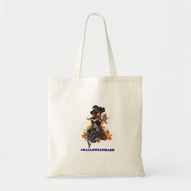 Bolsa Tote Dia das Bruxas (Frente)