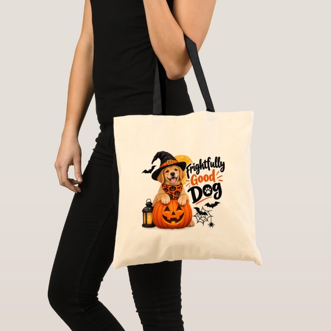 Bolsa Tote Dia das Bruxas (Frente (produto))