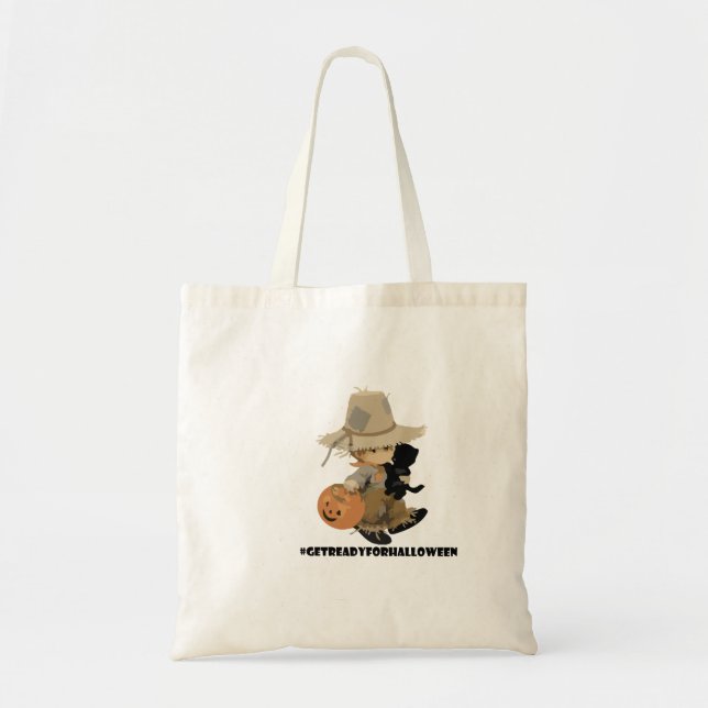Bolsa Tote Dia das Bruxas (Frente)
