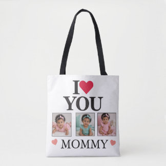 Bolsa Tote Dia das Mães 3 Foto Branco 