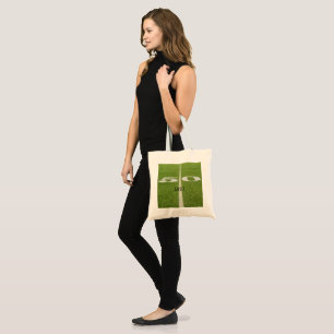 Bolsa Tote Dia de 50 Yard Line Green Field Game Day