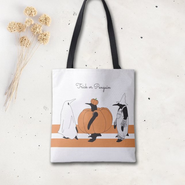 Bolsa Tote Dia de as Bruxas engraçado de Cartoons de Pumpkin  (Criador carregado)