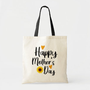 Bolsa Tote Dia de as mães feliz // Presente de Dia de as mã