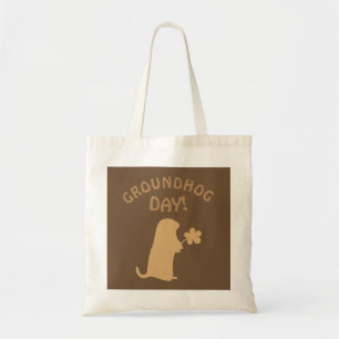 Bolsa Tote Dia de Groundhog