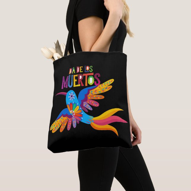 Bolsa Tote Dia De Los Muertos (Close Up)