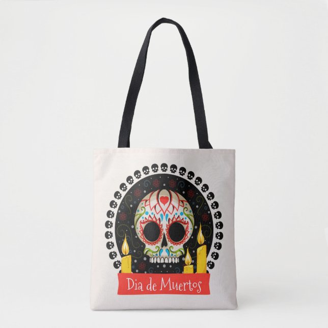 Bolsa Tote Dia De Muertos (Frente)