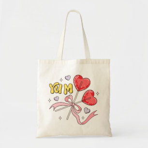 Bolsa Tote Dia de os namorados Heart Lollipop