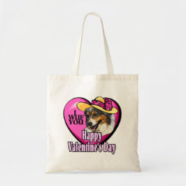 Bolsa Tote Dia de os namorados Shepherd australiano
