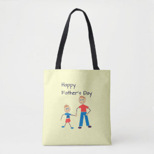 Bolsa Tote Dia de os pais Feliz