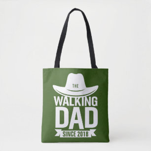 Bolsa Tote dia de os pais - O Pai Andando Desde...