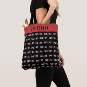 Bolsa Tote Dia de Pi InsPire Personalizado   Presentes Felize