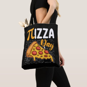 Bolsa Tote Dia de Pizza Pi Amantes da Matemática Matemática