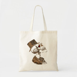 Bolsa Tote Dia do Caveira Steampunk Morto
