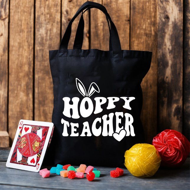 Bolsa Tote Dia do felz pascoa - Ovo da Páscoa Kawai (Criador carregado)