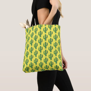 Bolsa Tote Dia dos Cactos Felizes Mortos
