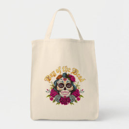 Bolsa Tote Dia dos Mortos: Celebração do Dia de Los Muertos