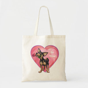Bolsa Tote Dia dos namorados da chihuahua