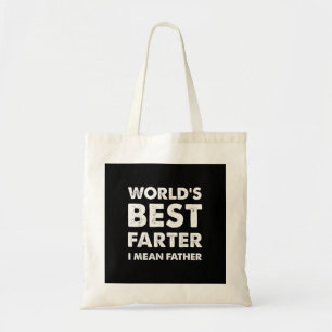 Bolsa Tote Dia dos Pais Retro Pai Melhor Passador de Gases Qu