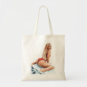 Bolsa Tote Dia Gift Mens Engraçado Abella Danger Poster Mia K