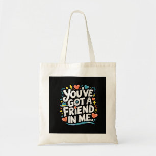 Bolsa Tote Dia Internacional da Amizade Você tem um Amigo