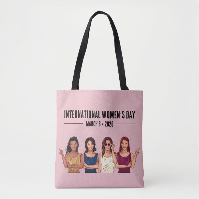 Bolsa Tote Dia Internacional da Mulher (Frente)