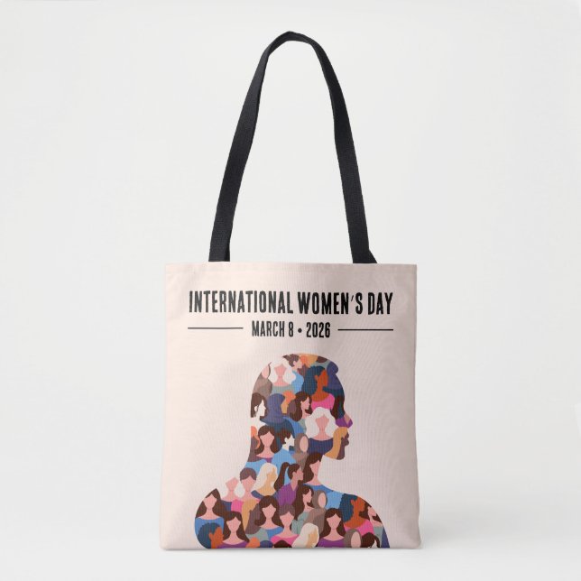 Bolsa Tote Dia Internacional da Mulher (Frente)
