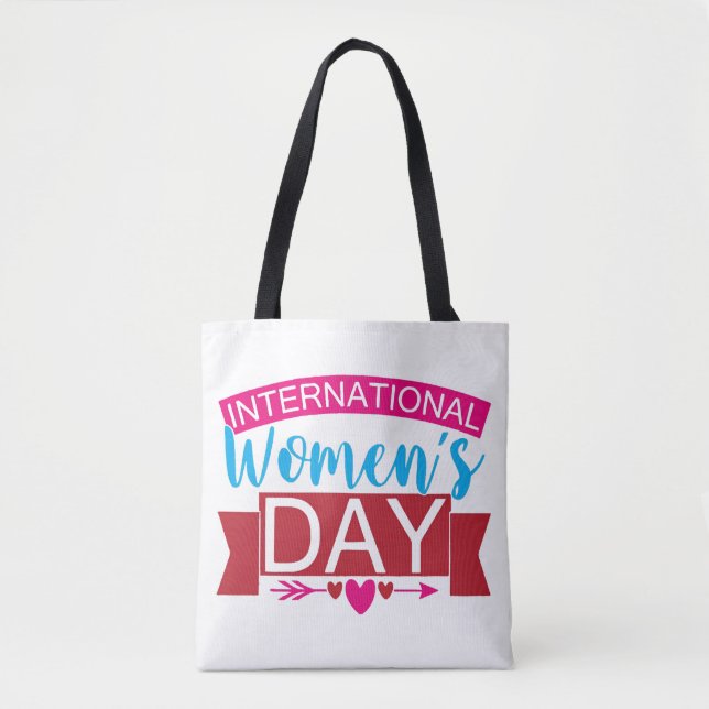 Bolsa Tote Dia Internacional das Mulheres (Frente)