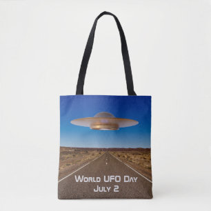 Bolsa Tote Dia Mundial da OVNI