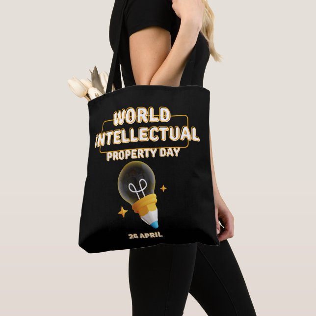 Bolsa Tote Dia Mundial da Propriedade Intelectual (Close Up)