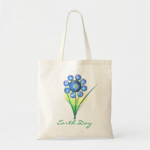 Bolsa Tote Dia Mundial da Terra Flor