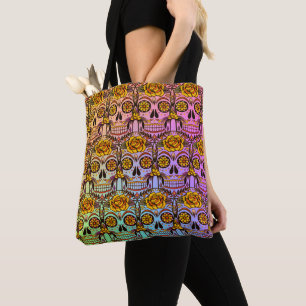 Bolsa Tote Dia se o açúcar do Morto for o Saco do Toque do 