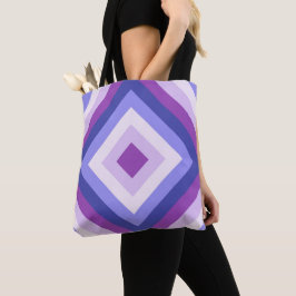 Bolsa Tote Diamante de Lavanda roxa