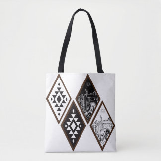 Bolsa Tote Diamante do Deserto do Sudoeste