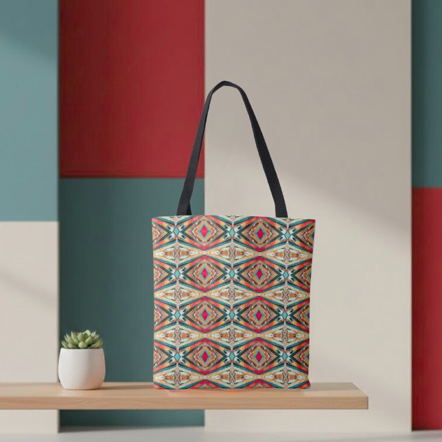 Bolsa Tote Diamantes do Deserto do Sudoeste (Criador carregado)