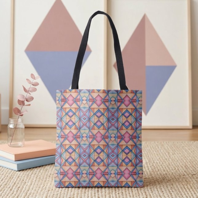 Bolsa Tote Diamantes Pastel (Criador carregado)