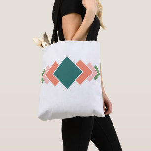 Bolsa Tote Diamantes repetitivos