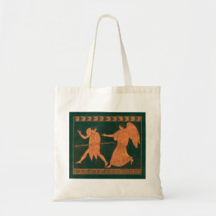 Bolsa Tote Diana e um Anjo, Mitologia Romana Vintage