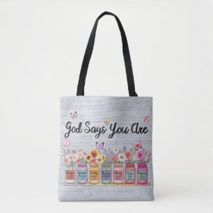 Bolsa Tote Diário Cristão Inspirador