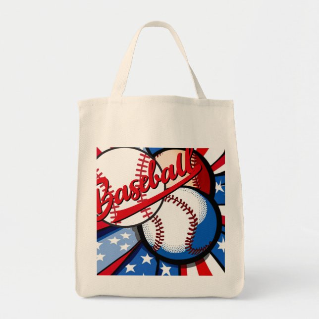 Bolsa Tote Dias de Beisebol (Frente)