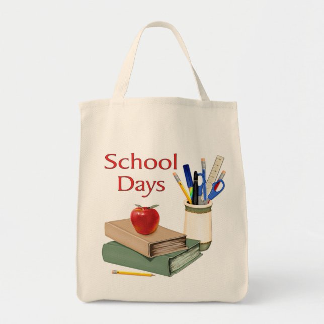 Bolsa Tote Dias escolares (Frente)