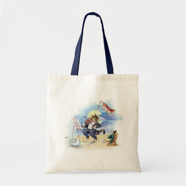 Bolsa Tote Diddle Diddle Diddle Nursery Rhyme (Frente)