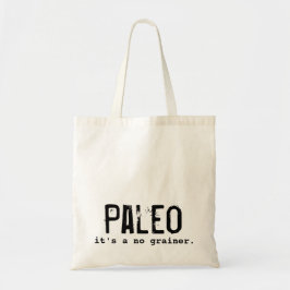 Bolsa Tote Dieta de Paleo não é nenhum vintage do grainer