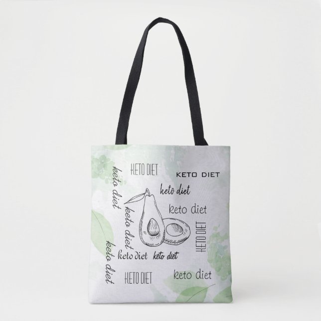 Bolsa Tote dieta keto (Frente)