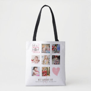 Bolsa Tote Dif. COLAGEM DE FOTOGRAFIAS ADIANTE com verso pode