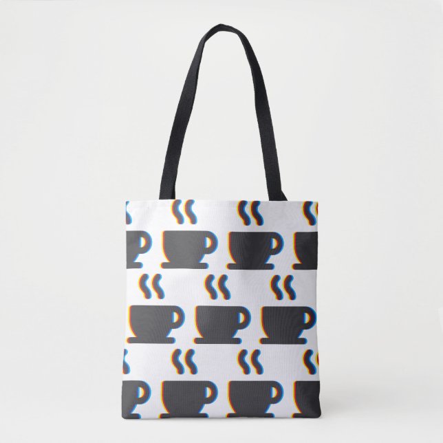 Bolsa Tote Dificuldade de café (Frente)