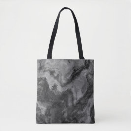 Bolsa Tote Difusão de Cinza abstrato